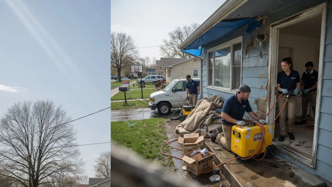 Basement Flood Cleanup in Rochester, MI near me